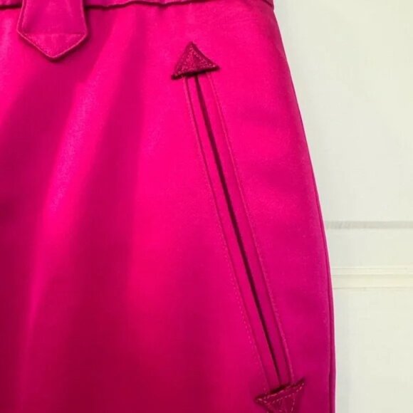 Ralph Lauren Purple Label Fuschia Pink Silk Trousers - Picture 3 of 6